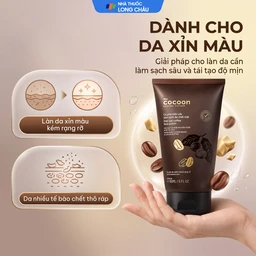 Gel tẩy tế bào chết cà phê Đắk Lắk Cocoon dành cho da mặt (150ml) 4