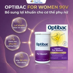 Viên bổ sung lợi khuẩn cho cơ thể Optibac For Women (90 viên) 2