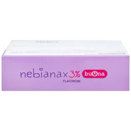Nước muối sinh lý ưu trương Buona Nebianax 3% (20 ống) hỗ trợ điều trị nhiễm khuẩn đường hô hấp