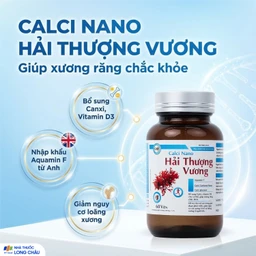 Viên uống bổ sung canxi giúp xương răng chắc khỏe Calci Nano Hải Thượng Vương (60 viên) 2