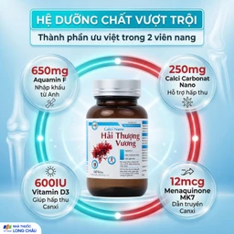 Viên uống bổ sung canxi giúp xương răng chắc khỏe Calci Nano Hải Thượng Vương (60 viên) 3