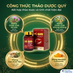 Viên tăng cường chức năng gan Bổ gan Tâm Bình (60 viên) 3