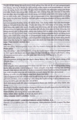 Thuốc tránh thai khẩn cấp Cerciorat 1.5mg Exeltis (1 viên)