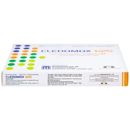 Thuốc Cledomox 625 Tenamyd điều trị các trường hợp nhiễm khuẩn (2 vỉ x 7 viên)