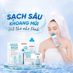 Bộ rửa mũi Otosan Nasal Wash (gồm Bình + 30 gói) làm sạch sâu, ngừa viêm xoang, viêm mũi 2