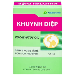 Dầu khuynh diệp Eucalyptus Oil Agimexpharm giúp giữ ấm dành cho mẹ và bé (30ml)