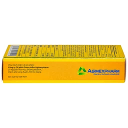 Dầu gió lăn Red Lion Medicated Oil Yellow Agimexpharm Peppermint Clove Bud (10ml)