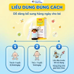 Dung dịch bổ sung vitamin cho trẻ Buona Buonavit Baby (20ml) 5