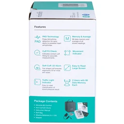 Máy đo huyết áp bắp tay Microlife B3 Comfort hỗ trợ đo huyết áp, nhịp tim