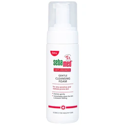 Sữa rửa mặt bọt Anti-Redness Gentle Cleansing Foam Sebamed cho da siêu nhạy cảm, phục hồi biến chứng da (150ml)
