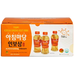 Nước Sâm Nguyên Củ Achimmadang Inbosam Biok Korea Root Drink (10 chai x 120ml)