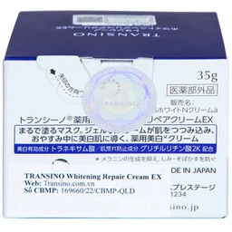 Kem dưỡng trắng da Transino Whitening Repair Cream EX hỗ trợ cải thiện tình trạng nám (35g)