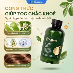 Tinh dầu bưởi dưỡng, ngăn rụng tóc Cocoon phiên bản nâng cấp 140ml 3