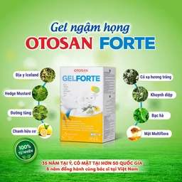 Gel ngậm họng Otosan Throat Gel Forte 14 gói x 10ml hỗ trợ điều trị viêm họng cấp tính 4