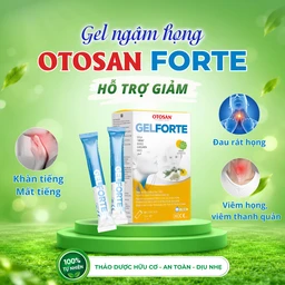 Gel ngậm họng Otosan Throat Gel Forte 14 gói x 10ml hỗ trợ điều trị viêm họng cấp tính 3