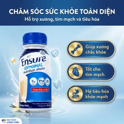 Sữa bổ sung dinh dưỡng hỗ trợ tiêu hóa Ensure Original hương vani (4 lốc x 6 chai) 3