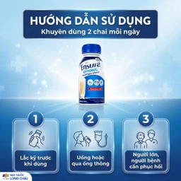 Sữa bổ sung dinh dưỡng hỗ trợ tiêu hóa Ensure Original hương vani (4 lốc x 6 chai) 5