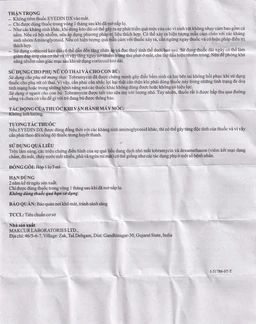 Thuốc nhỏ mắt Eyedin DX Makcur điều trị nhiểm khuẩn mắt (5ml)