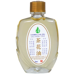 Dầu gió hoa trà Camellia 20ml Hong Kong Zung Seon giúp giảm cảm cúm, nghẹt mũi, chóng mặt, nhức đầu
