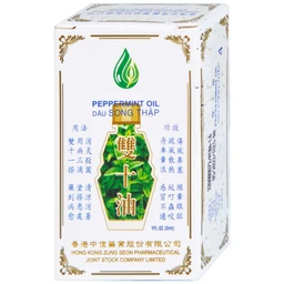 Dầu gió Song Thập Peppermint oil 5ml Hong Kong Zung Seon