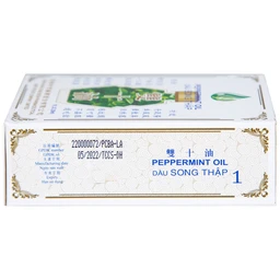 Dầu gió Song Thập Peppermint oil 30ml Hong Kong Zung Seon