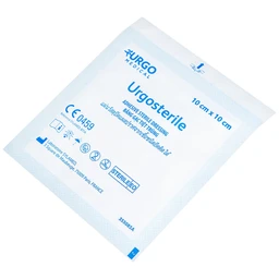 Gạc tiệt trùng Urgosterile 10x10cm (50 miếng) bảo vệ vết trầy xước, vết cắt, vết thương 