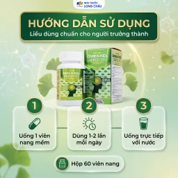 Viên uống hỗ trợ tăng tuần hoàn não, tốt cho tim mạch Omexxel Ginkgo 120 (60 viên) 5
