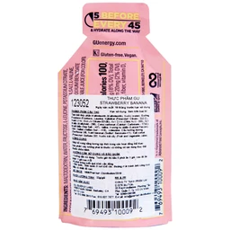 Thực phẩm bổ sung GU Energy Gel Strawberry Banana cung cấp dinh dưỡng và năng lượng (32g)