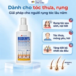 Xịt mọc tóc, ngăn ngừa rụng tóc Redenyl Lotion Medimar 80ml 4