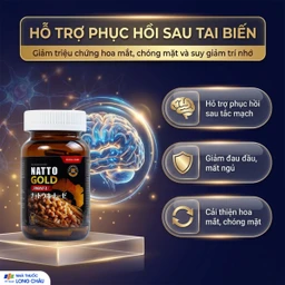 Viên uống hỗ trợ hoạt huyết, tăng cường tuần hoàn não Natto Gold 3000FU Royal Care (60 viên) 4