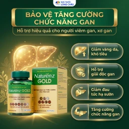 Viên uống hỗ trợ giải độc gan, giúp bảo vệ gan, giảm các triệu chứng của viêm gan Naturenz Gold DHG Pharma (100 viên) 4