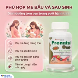 Viên uống bổ sung vitamin và khoáng chất cho phụ nữ mang thai và sau sinh Prenatal One Vitamins For Life (60 viên) 5