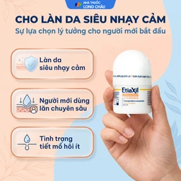 Lăn khử mùi Etiaxil Detranspirant Peaux Sensibles cho da siêu nhạy cảm 15ml 3