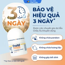 Lăn khử mùi Etiaxil Detranspirant Peaux Sensibles cho da siêu nhạy cảm 15ml 5