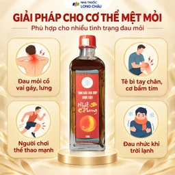 Dầu xoa bóp dược liệu Nhất Phong 50ml dùng mát xa vùng cơ mỏi 4