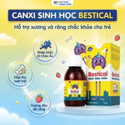 Siro giúp hỗ trợ xương và răng chắc khỏe Bestical Ergopharma (120ml) 2