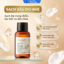 Nước tẩy trang Cocoon bí đao giúp làm sạch, loại bỏ bã nhờn (140ml) 2