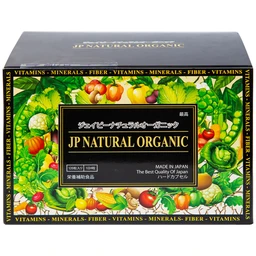 Viên uống bổ sung chất xơ, hỗ trợ hệ tiêu hóa JP Natural Organic Jpanwell (120 viên)