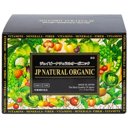 Viên uống bổ sung chất xơ, hỗ trợ hệ tiêu hóa JP Natural Organic Jpanwell (120 viên)