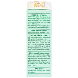 Xịt giảm đau nhức răng, viêm nướu Tooth Care 20ml