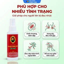 Xịt xoa bóp phong thấp Bà Giằng 100ml giúp giảm chứng phong thấp, đau mỏi, suy tĩnh mạch 3