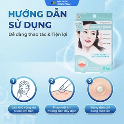 Miếng dán mụn Somaderm Spot (18 miếng) giúp hút mụn, làm lành vết thương sau mụn 5