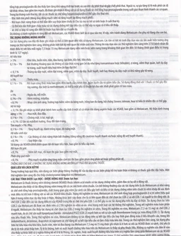 Thuốc Trosicam 7.5mg Alpex Pharma điều trị viêm đau xương khớp (3 vỉ x 10 viên)