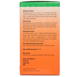 Siro Nutrohadi F bổ sung dinh dưỡng dùng cho trẻ biếng ăn, phòng ngừa thiếu vitamin (20 ống x 10ml)