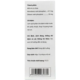 Dung dịch Golistin-Soda CPC1 làm sạch phân trước khi phẫu thuật, chụp X-quang, nội soi (45ml) 3