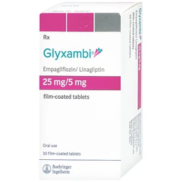 Thuốc Glyxambi 25mg/5mg Boehringer điều trị đái tháo đường típ 2 (3 vỉ x 10 viên)