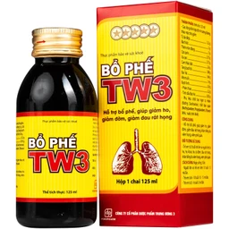 Siro Bổ Phế giảm ho rát họng TW3 (125ml)
