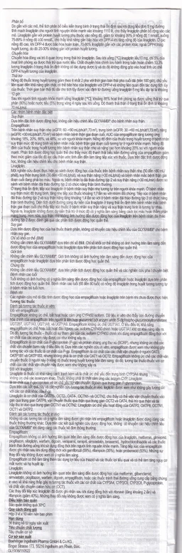 Thuốc Glyxambi 25mg/5mg Boehringer điều trị đái tháo đường típ 2 (3 vỉ x 10 viên)