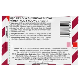 Kẹo Con Tàu Vị Cherry Fisherman's Friend  25g/22g 2