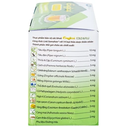 Cốm hỗ trợ làm giảm các triệu chứng cảm Eugica Cold & Flu Mega (10 gói)